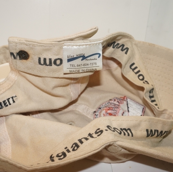 Giants Baseball hat Vintage - Picture 13 of 15